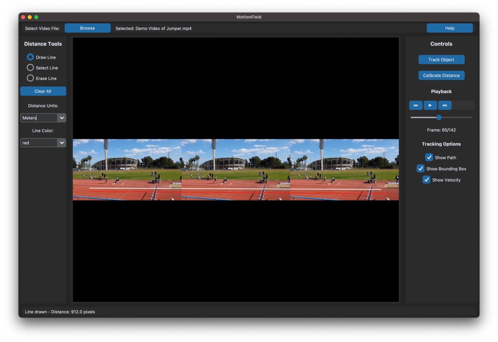 MotionField desktop app